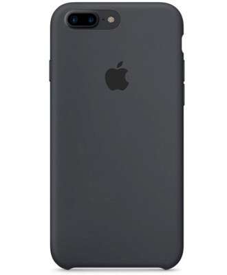Чехол на iPhone 7 Plus (Серый космос) | Silicon Case iPhone 7 Plus (Space Gray)