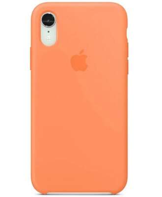 Чехол на iPhone XR (Папайа) | Silicone Case iPhone XR (Papaya)