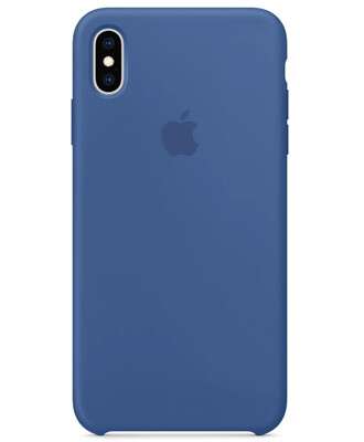 Чехол на iPhone XS Max (Синий) | Silicone Case iPhone XS Max (Blue)