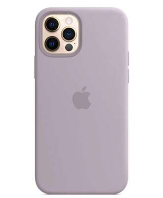 Чехол для iPhone 12 Pro Max (Лавандовый) | Silicone Case iPhone 12 Pro Max (Lavender)
