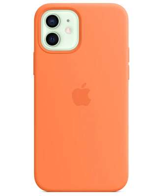 Чехол на iPhone 12 Mini (Кумкват) | Silicone Case iPhone 12 Mini (Kumquat)