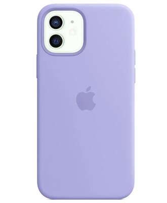 Чехол для iPhone 12 (Фиалковый) | Silicone case iPhone 12 (Viola)