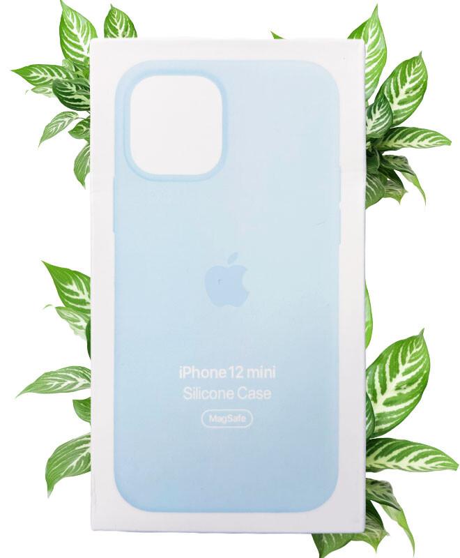 Чохол Apple Silicone Case with MagSafe (Cloud Blue) для iPhone 12 Mini на iCoola.ua