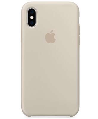 Чехол на iPhone X (Серый) | Silicone Case iPhone X (Gray)