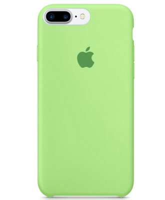 Чехол на iPhone 8 Plus (Свежая мята) | Silicon Case iPhone 8 Plus (Fresh Mint)