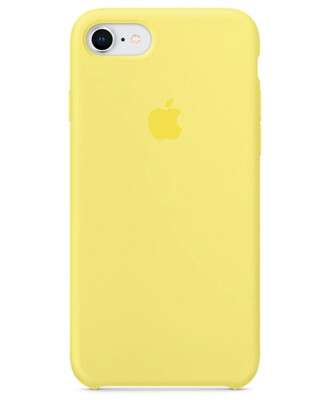 Чехол на iPhone 7 (Лимонный) | Silicone Case iPhone 7 (Lemon)