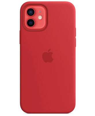 Чохол на iPhone 12 Pro (Червоний) | Silicone Case iPhone 12 Pro (Red)