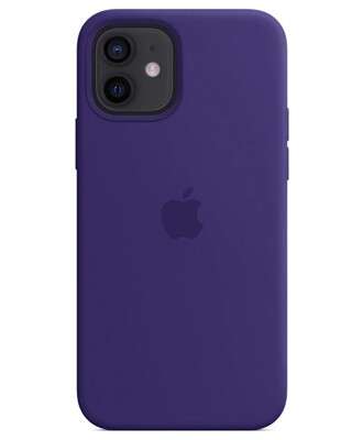Чохол на iPhone 12 (Ультрафіолет) | Silicone Case iPhone 12 (Ultra Violet) на iCoola.ua