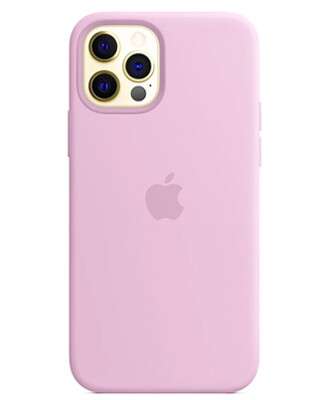 Чехол для iPhone 12 Pro Max (Розовая конфетка) | Silicone Case iPhone 12 Pro Max (Candy Pink)