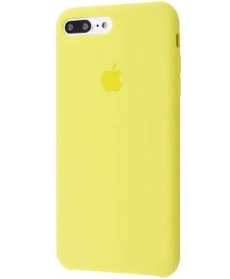 Чехол на iPhone 7 Plus (Лимонный) | Silicon Case iPhone 7 Plus (Lemon)