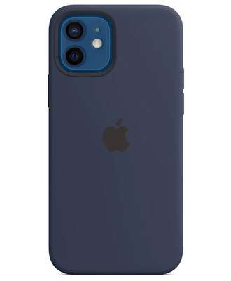 Чохол на iPhone 12 Pro (Глибокий синій) | Silicone Case iPhone 12 Pro (Deep Blue)