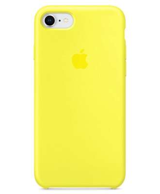 Чехол на iPhone 8 (Желтый) | Silicone Case iPhone 8 (Yellow)