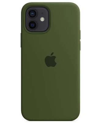 Чехол для iPhone 12 Pro (Милитари) | Silicone Case iPhone 12 Pro (Military)