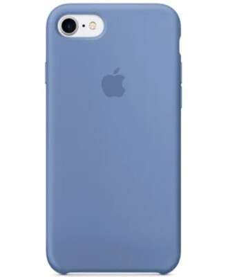 Чехол на iPhone 7 (Голубой) | Silicone Case iPhone 7 (Azure)
