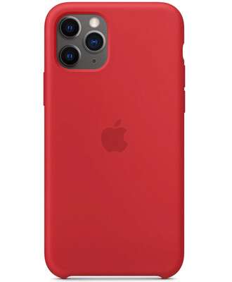 Чохол на iPhone 11 Pro Max (Червоний) | Silicone Case iPhone 11 Pro Max (Red)