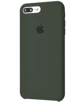 Чохол на iPhone 7 Plus (Темно-зелений) | Silicone Case iPhone 7 Plus (Dark Green)