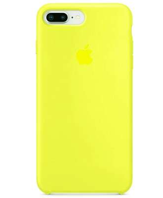 Чохол на iPhone 8 Plus (Жовтий) | Silicone Case iPhone 8 Plus (Yellow)