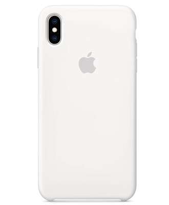 Чехол на iPhone XS Max (Белый) | Silicone Case iPhone XS Max (White)