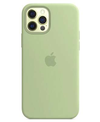 Чохол на iPhone 12 Pro Max (М'ята) | Silicone Case iPhone 12 Pro Max (Mint)