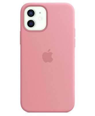 Чехол на iPhone 12 Pro (Розовый) | Silicone Case iPhone 12 Pro (Pink)