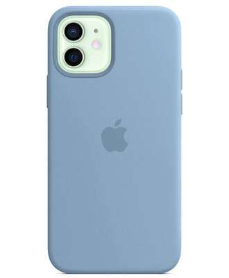 Чехол для iPhone 12 Pro (Васильковый) | Silicone Case iPhone 12 Pro (Cornflower)