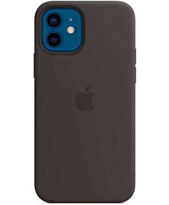Чохол на iPhone 12 Mini (Чорний) | Silicone Case iPhone 12 Mini (Black)