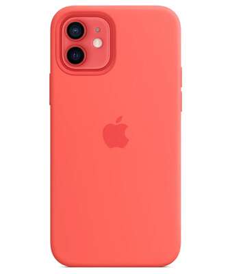 Чехол для iPhone 12 Pro (Розовый цитрус) | Silicone Case iPhone 12 Pro (Pink Citrus) на iCoola.ua