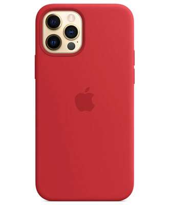 Чехол для iPhone 12 Pro Max (Красный) | Silicone Case iPhone 12 Pro Max (Red)