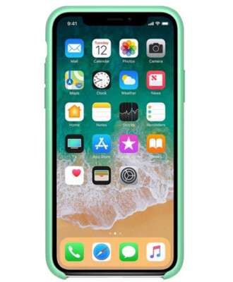 Чохол на iPhone XR (Зелена м'ята) | Silicone Case iPhone XR (Green Mint) купити