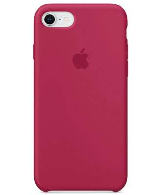 Чохол на iPhone SE 2 (Бордовий) | Silicone Case iPhone SE 2 (Rose Red)