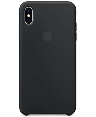 Чохол на iPhone XS Max (Чорний) | Silicone Case iPhone XS Max (Black)