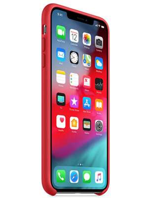 Чехол на iPhone XS Max (Красный) | Silicone Case iPhone XS Max (Red) купить