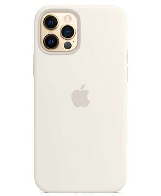 Чохол на iPhone 12 Pro Max (Білий) | Silicone Case iPhone 12 Pro Max (White) на iCoola.ua