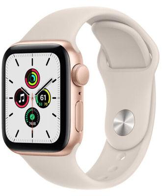 Apple Watch Series SE 40mm Gold with Starlight Sport Band (MKQ03)