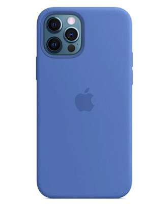 Чехол для iPhone 12 Pro Max (Королевский синий) | Silicone Case iPhone 12 Pro Max (Royal Blue)