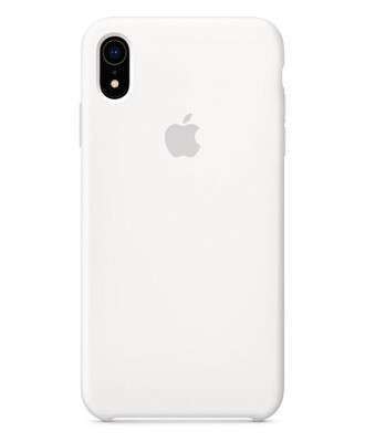 Чехол на iPhone XR (Белый) | Silicone Case iPhone XR (White)