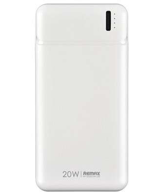 Power Bank REMAX Pure Series 20W Fast Charging 20000mAh White (Новий) купити
