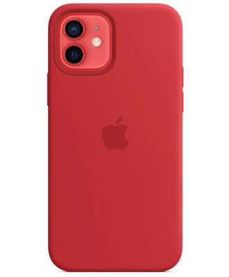 Чохол на iPhone 12 Mini (Червоний) | Silicone Case iPhone 12 Mini (Red)