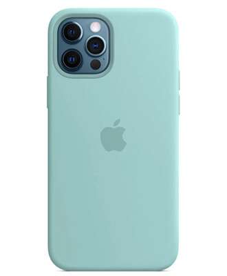 Чохол на iPhone 12 Pro Max (Морська хвиля) | Silicone Case iPhone 12 Pro Max (Sea Blue)