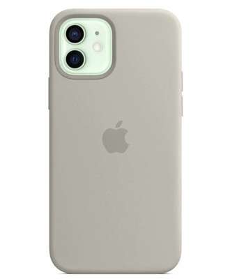 Чехол для iPhone 12 (Серый) | Silicone case iPhone 12 (Gray)