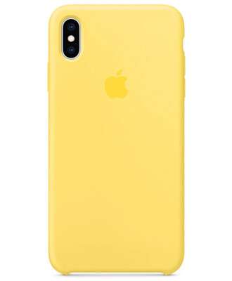 Чехол на iPhone XS (Золотой) | Silicone Case iPhone XS (Gold)