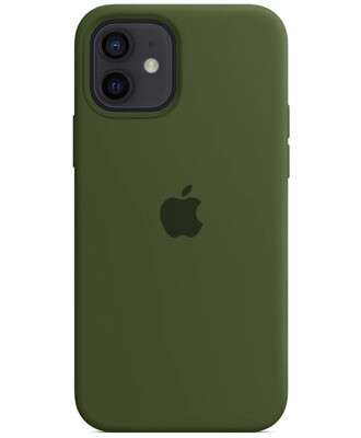 Чехол на iPhone 12 Mini (Милитари) | Silicone Case iPhone 12 Mini (Military)