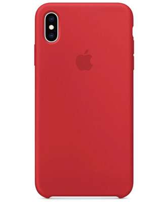 Чохол на iPhone XS Max (Червоний) | Silicone Case iPhone XS Max (Red)