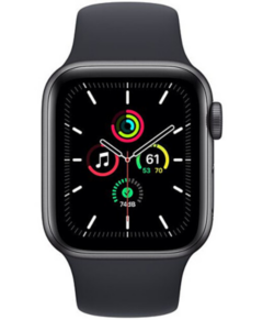Apple Watch Series SE 40mm Space Gray with Midnight Sport Band (MKQ13) на iCoola.ua