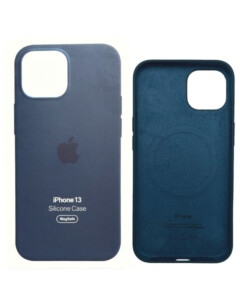 Чохол Apple Silicone Case with MagSafe (Abyss Blue) для iPhone 13 на iCoola.ua