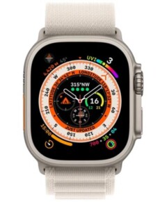 Apple Watch Ultra 49MM Titanium/Starlight Alpine Loop Sport 4G на iCoola.ua
