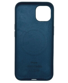 Чехол Apple Silicone Case with MagSafe (Abyss Blue) для iPhone 13 на iCoola.ua