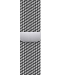 Apple Watch Series 7 45mm Silver Stainless Steel Case with Silver Milanese Loop (MKJE3) на iCoola.ua