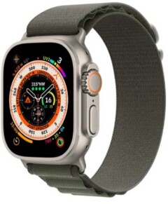 Apple Watch Ultra 49MM Titanium/Green Alpine Loop Sport 4G на iCoola.ua