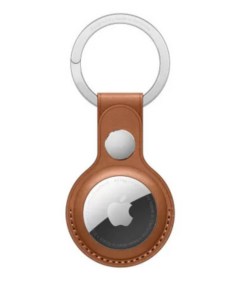 Брелок для AirTag Leather Key Ring (Saddle Brown) (MX4M2) на iCoola.ua